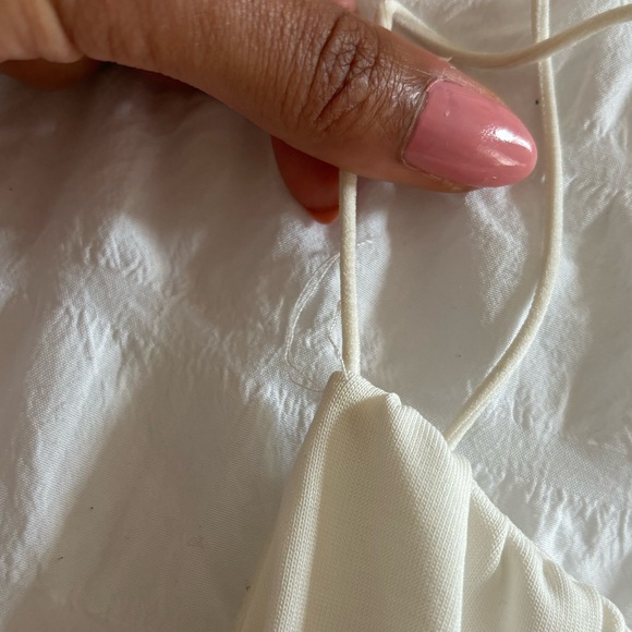 White ruffle Urban Outfitters Top - Picture 5 of 5